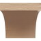 Ekena Millwork 6"W x 6"D x 6"H Wide Huntington Rough Cedar Woodgrain TimberThane Corbel, Primed Tan CORUR06X06X06HUNRCPR - alternate 5